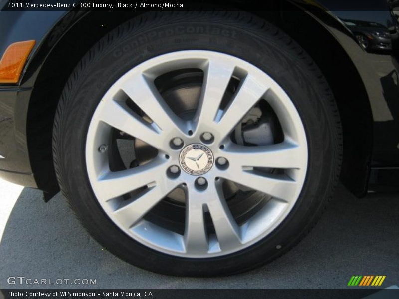 Black / Almond/Mocha 2011 Mercedes-Benz C 300 Luxury