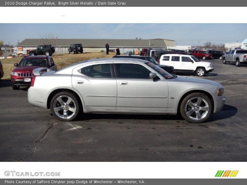 Bright Silver Metallic / Dark Slate Gray 2010 Dodge Charger Rallye