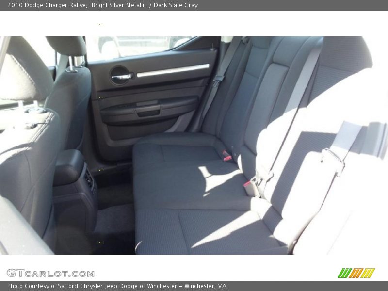Bright Silver Metallic / Dark Slate Gray 2010 Dodge Charger Rallye
