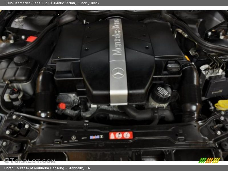 Black / Black 2005 Mercedes-Benz C 240 4Matic Sedan