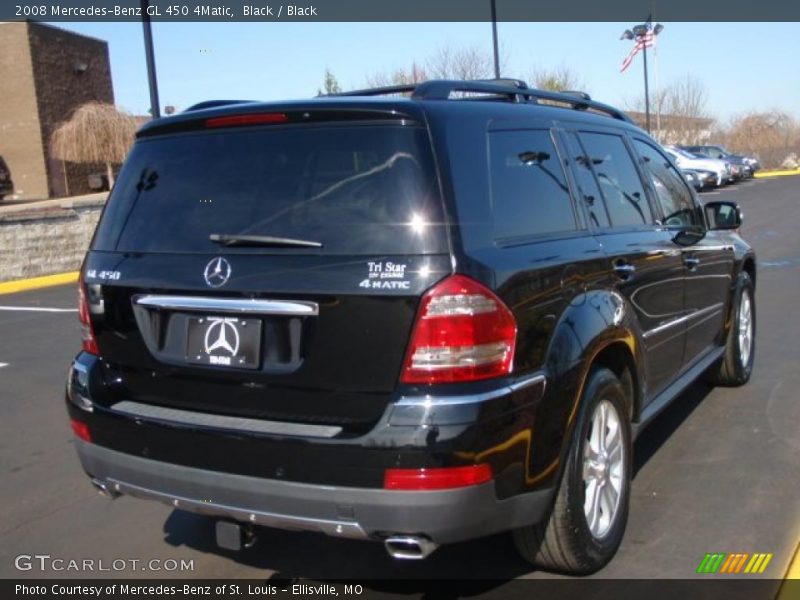 Black / Black 2008 Mercedes-Benz GL 450 4Matic