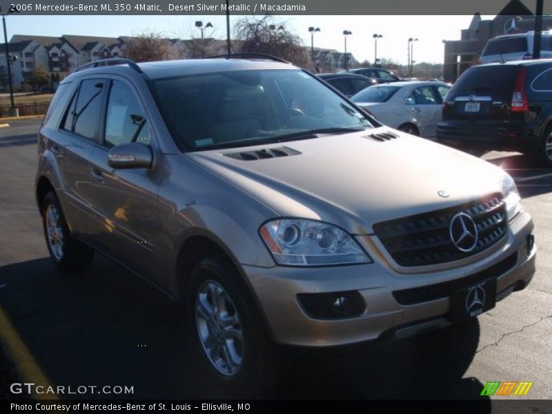Desert Silver Metallic / Macadamia 2006 Mercedes-Benz ML 350 4Matic