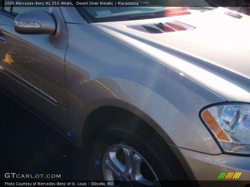 Desert Silver Metallic / Macadamia 2006 Mercedes-Benz ML 350 4Matic