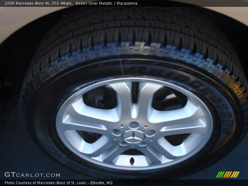 Desert Silver Metallic / Macadamia 2006 Mercedes-Benz ML 350 4Matic