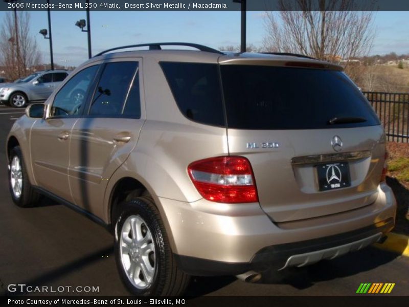 Desert Silver Metallic / Macadamia 2006 Mercedes-Benz ML 350 4Matic