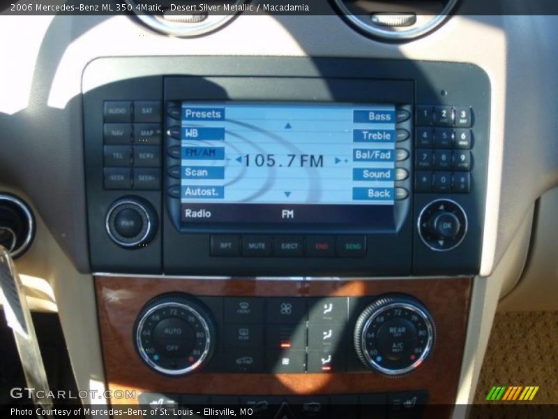 Desert Silver Metallic / Macadamia 2006 Mercedes-Benz ML 350 4Matic