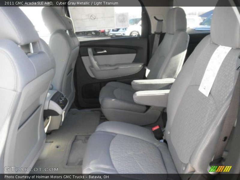 Cyber Gray Metallic / Light Titanium 2011 GMC Acadia SLE AWD