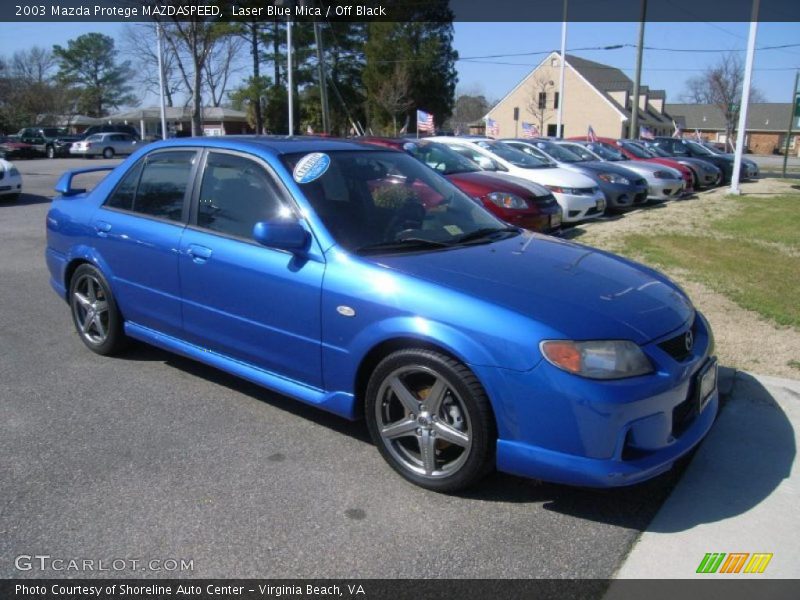 Front 3/4 View of 2003 Protege MAZDASPEED