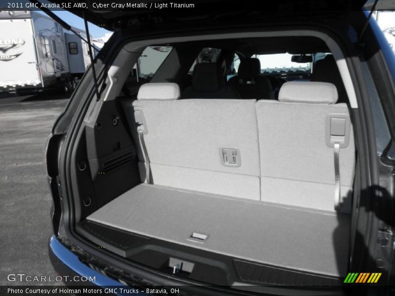 Cyber Gray Metallic / Light Titanium 2011 GMC Acadia SLE AWD