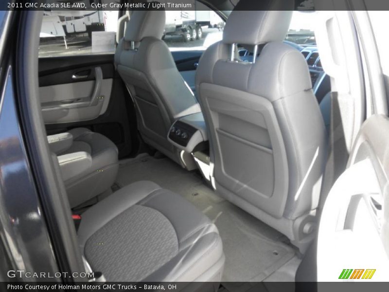 Cyber Gray Metallic / Light Titanium 2011 GMC Acadia SLE AWD