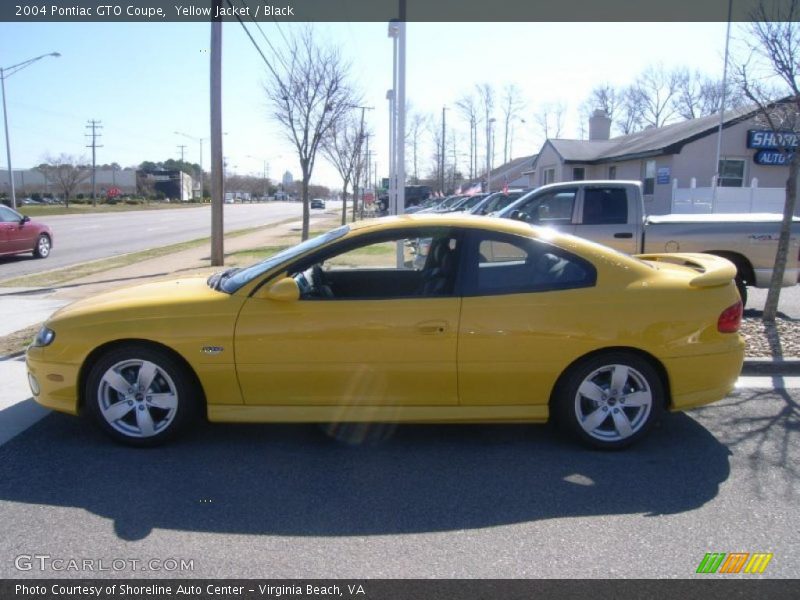 Yellow Jacket / Black 2004 Pontiac GTO Coupe