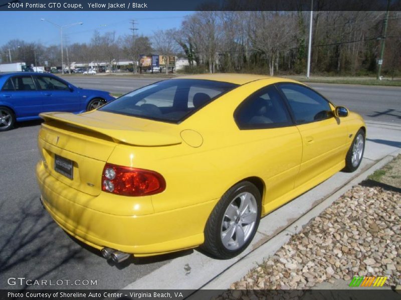 Yellow Jacket / Black 2004 Pontiac GTO Coupe