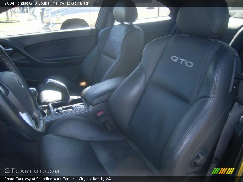 Yellow Jacket / Black 2004 Pontiac GTO Coupe