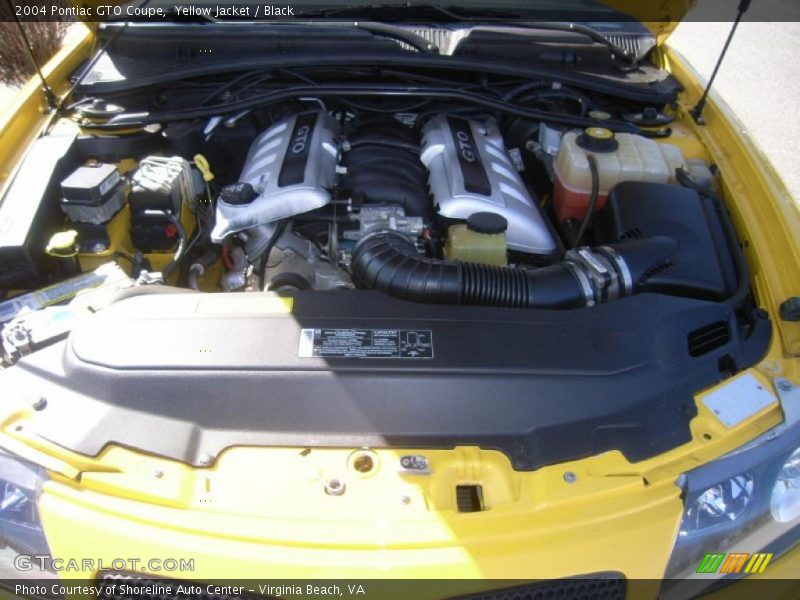 Yellow Jacket / Black 2004 Pontiac GTO Coupe