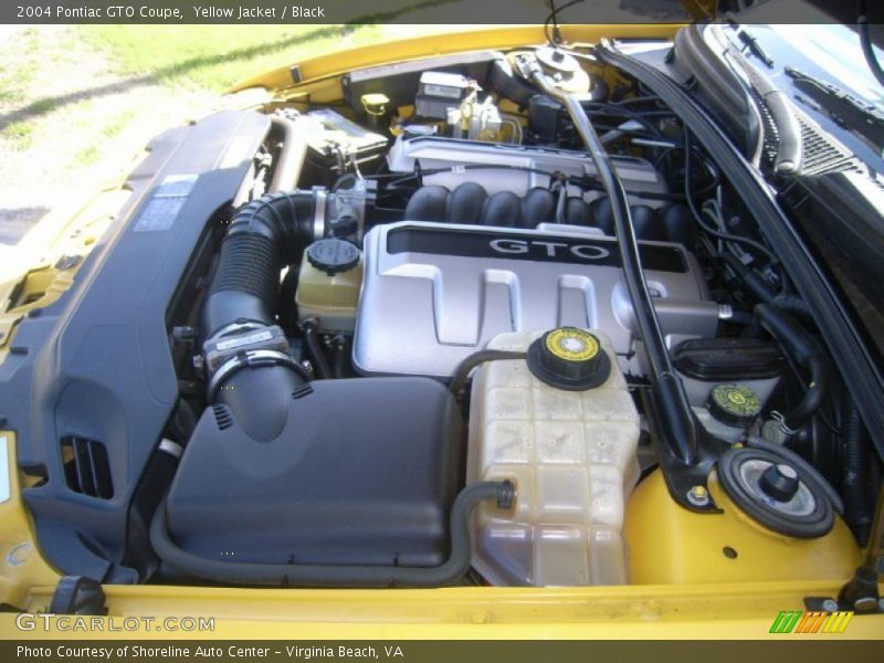 Yellow Jacket / Black 2004 Pontiac GTO Coupe