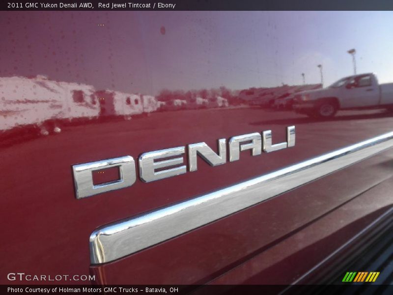 Red Jewel Tintcoat / Ebony 2011 GMC Yukon Denali AWD
