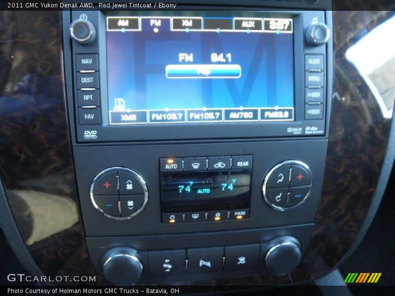 Red Jewel Tintcoat / Ebony 2011 GMC Yukon Denali AWD