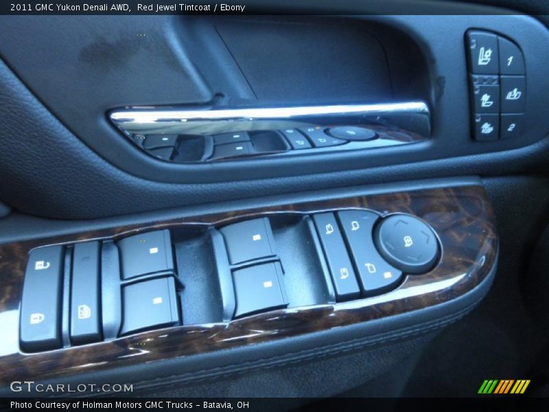 Red Jewel Tintcoat / Ebony 2011 GMC Yukon Denali AWD