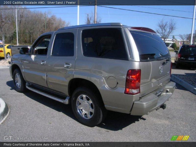 Silver Sand / Pewter 2003 Cadillac Escalade AWD