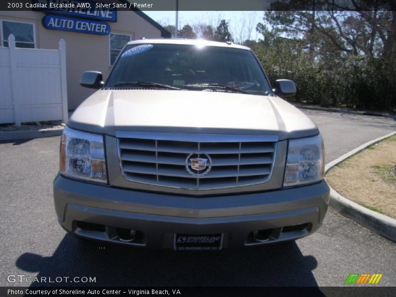Silver Sand / Pewter 2003 Cadillac Escalade AWD