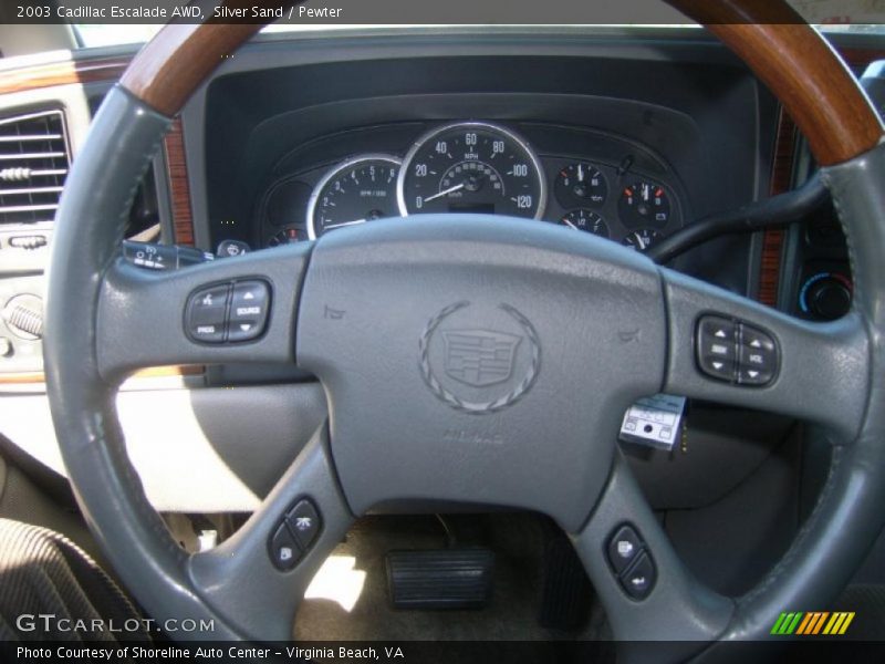 Silver Sand / Pewter 2003 Cadillac Escalade AWD