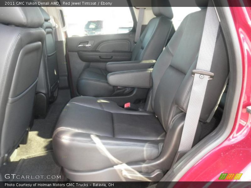 Red Jewel Tintcoat / Ebony 2011 GMC Yukon Denali AWD