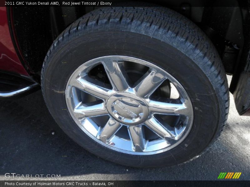 Red Jewel Tintcoat / Ebony 2011 GMC Yukon Denali AWD