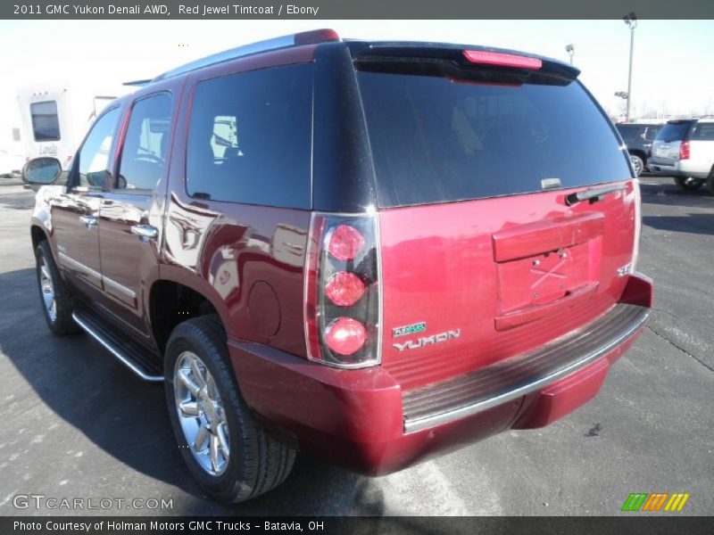 Red Jewel Tintcoat / Ebony 2011 GMC Yukon Denali AWD