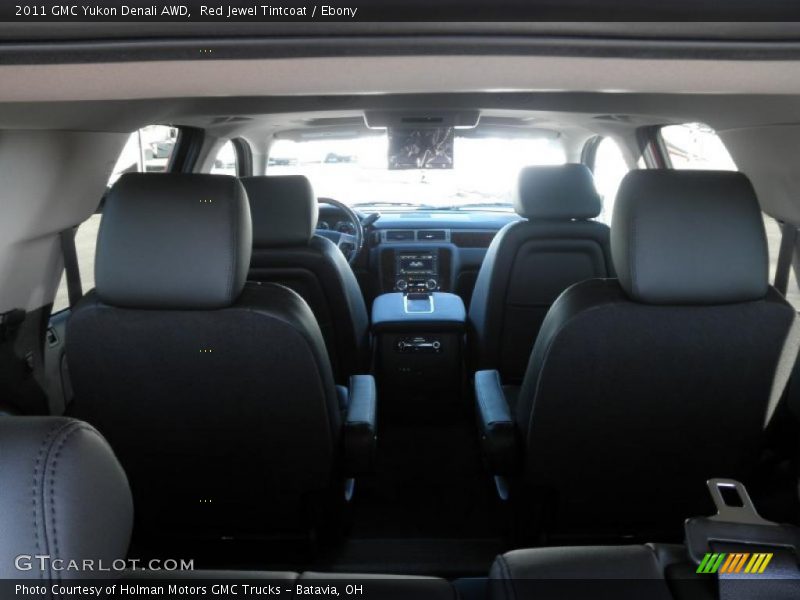 Red Jewel Tintcoat / Ebony 2011 GMC Yukon Denali AWD
