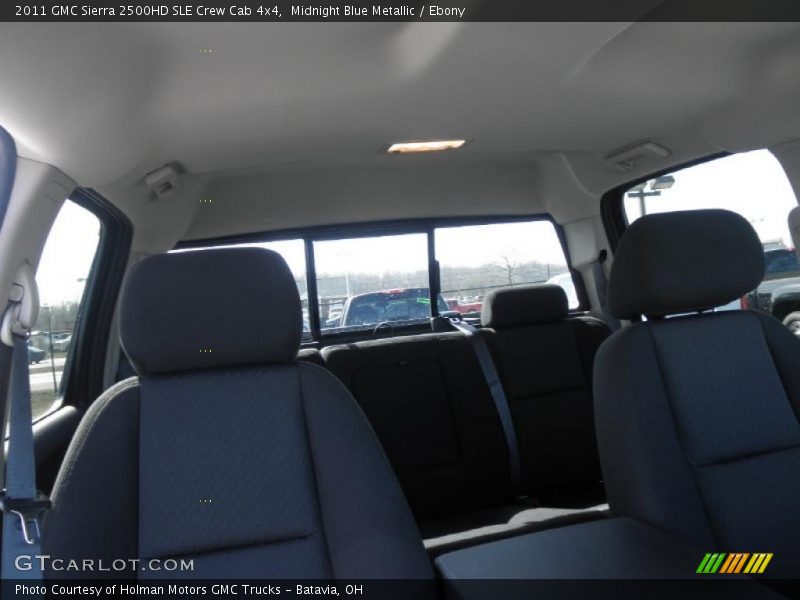 Midnight Blue Metallic / Ebony 2011 GMC Sierra 2500HD SLE Crew Cab 4x4