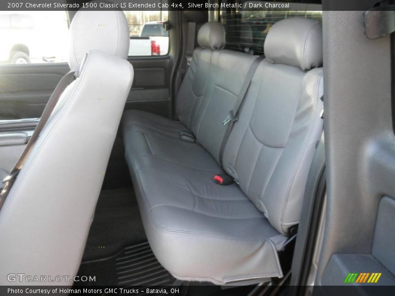 Silver Birch Metallic / Dark Charcoal 2007 Chevrolet Silverado 1500 Classic LS Extended Cab 4x4