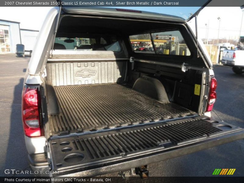 Silver Birch Metallic / Dark Charcoal 2007 Chevrolet Silverado 1500 Classic LS Extended Cab 4x4