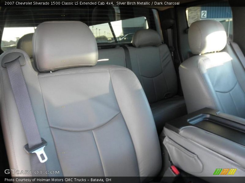 Silver Birch Metallic / Dark Charcoal 2007 Chevrolet Silverado 1500 Classic LS Extended Cab 4x4