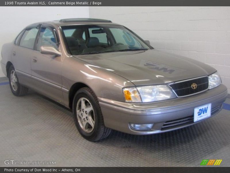 Cashmere Beige Metallic / Beige 1998 Toyota Avalon XLS
