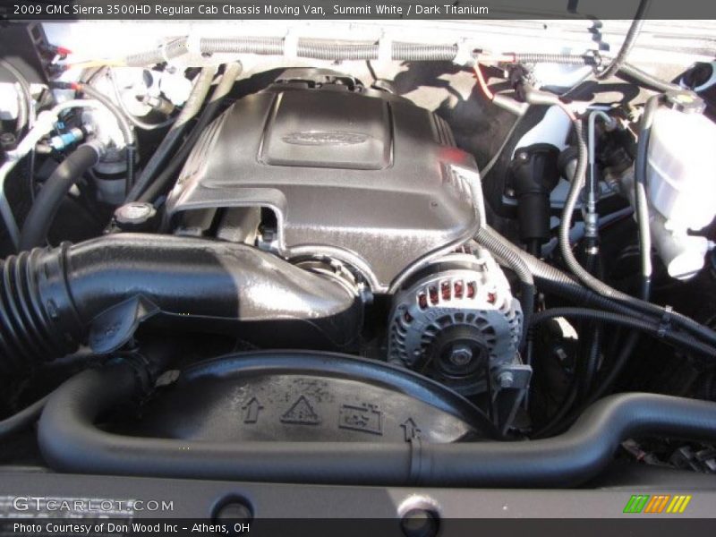  2009 Sierra 3500HD Regular Cab Chassis Moving Van Engine - 6.0 Liter OHV 16-Valve VVT Vortec V8