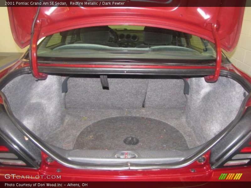Redfire Metallic / Dark Pewter 2001 Pontiac Grand Am SE Sedan