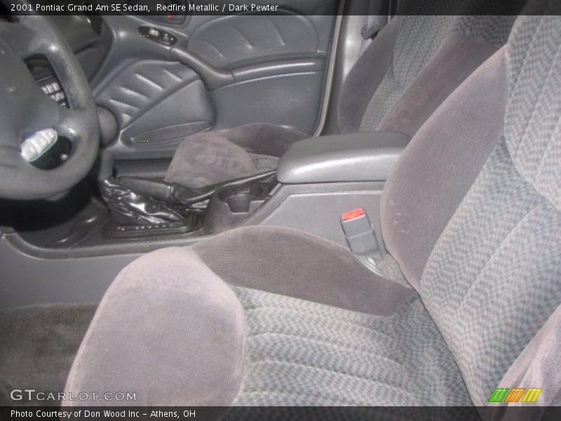 Redfire Metallic / Dark Pewter 2001 Pontiac Grand Am SE Sedan