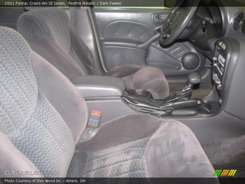 Redfire Metallic / Dark Pewter 2001 Pontiac Grand Am SE Sedan