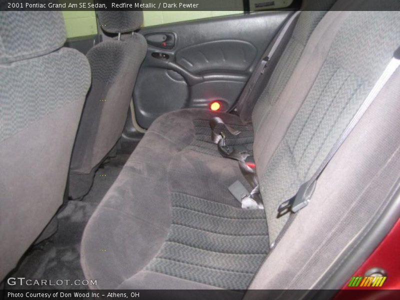 Redfire Metallic / Dark Pewter 2001 Pontiac Grand Am SE Sedan