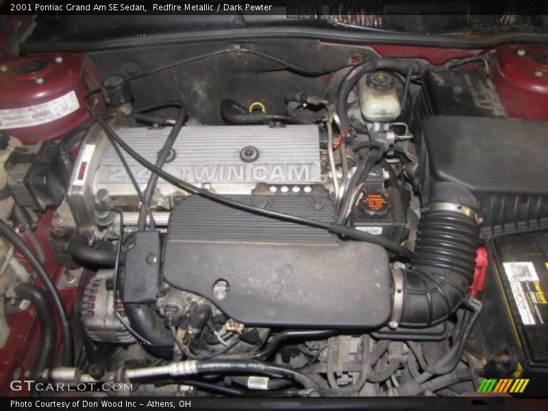  2001 Grand Am SE Sedan Engine - 2.4 Liter DOHC 16-Valve 4 Cylinder