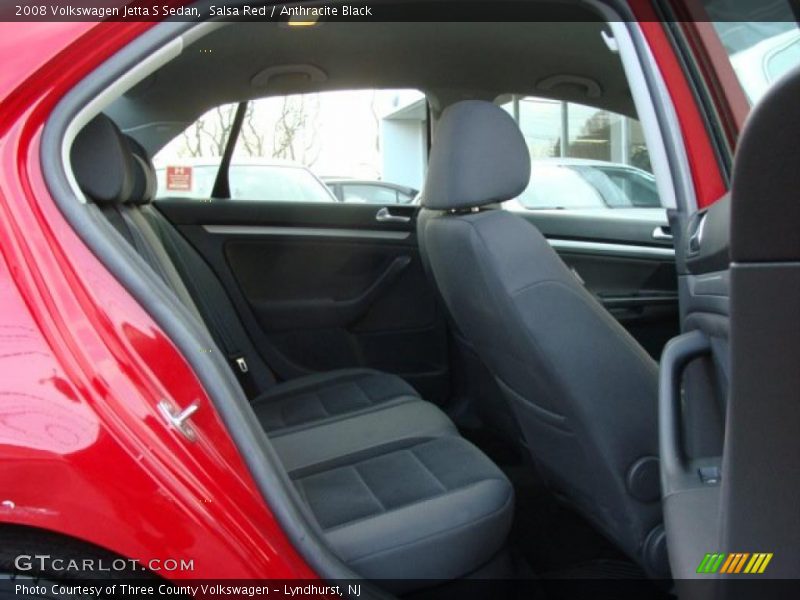 Salsa Red / Anthracite Black 2008 Volkswagen Jetta S Sedan