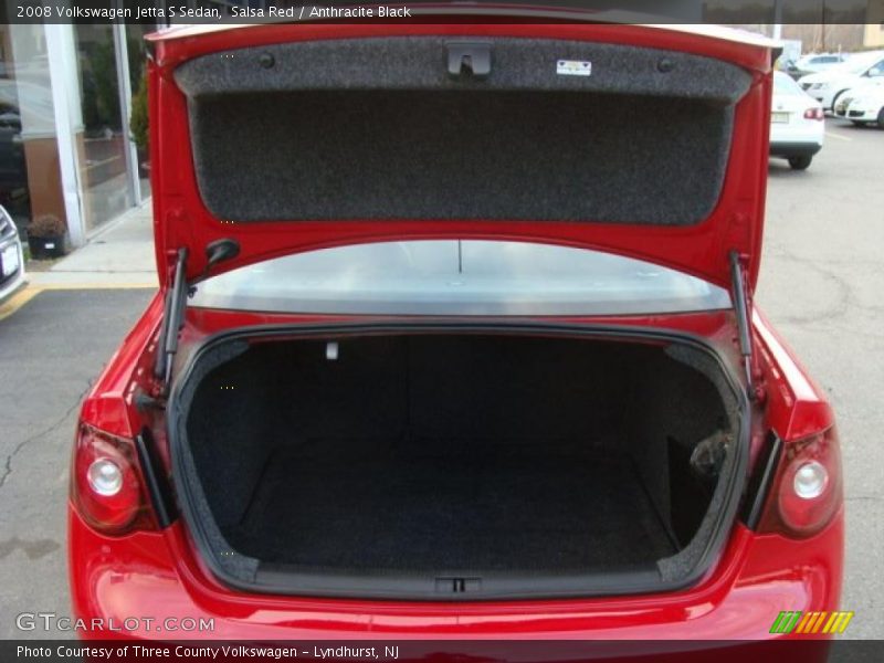 Salsa Red / Anthracite Black 2008 Volkswagen Jetta S Sedan