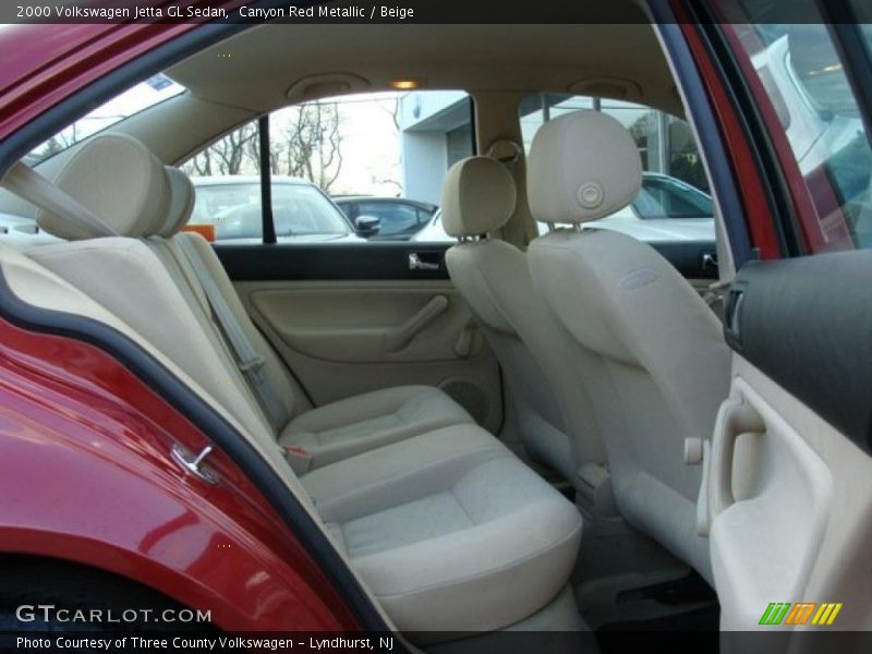  2000 Jetta GL Sedan Beige Interior