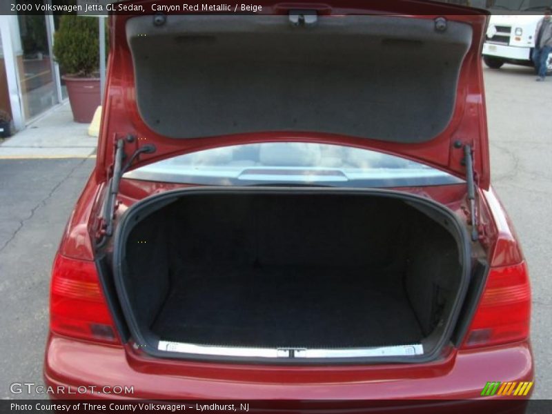 Canyon Red Metallic / Beige 2000 Volkswagen Jetta GL Sedan