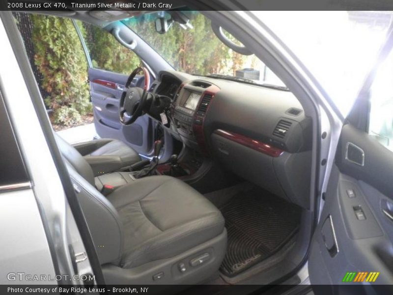 Titanium Silver Metallic / Dark Gray 2008 Lexus GX 470