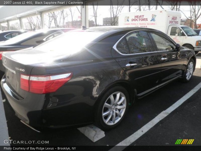 Black Sapphire Pearl / Cashmere 2007 Lexus LS 460