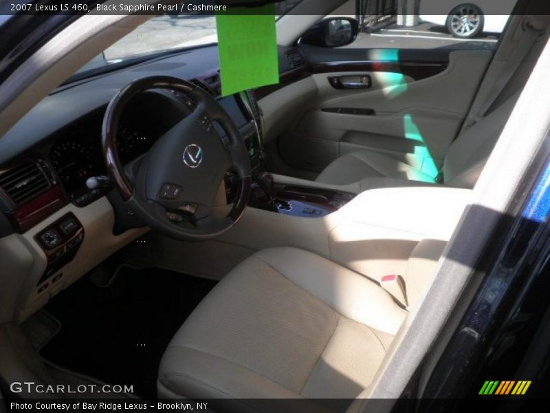 Black Sapphire Pearl / Cashmere 2007 Lexus LS 460