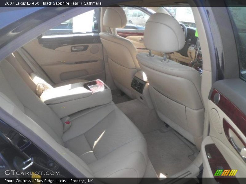 Black Sapphire Pearl / Cashmere 2007 Lexus LS 460