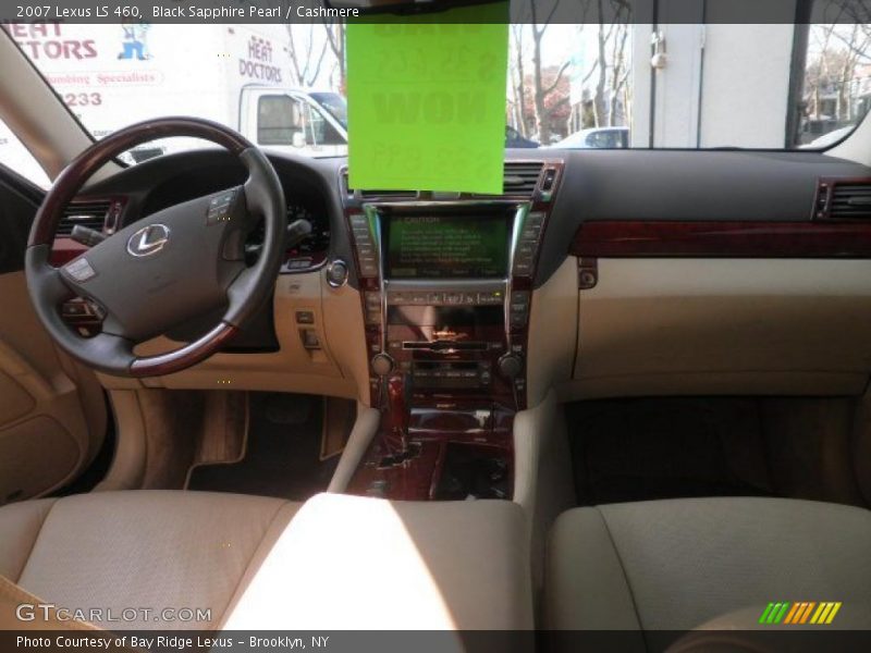 Black Sapphire Pearl / Cashmere 2007 Lexus LS 460