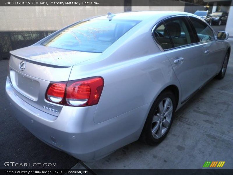 Mercury Metallic / Light Gray 2008 Lexus GS 350 AWD